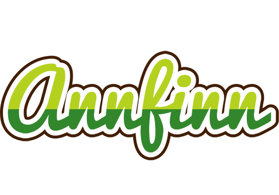 Annfinn golfing logo