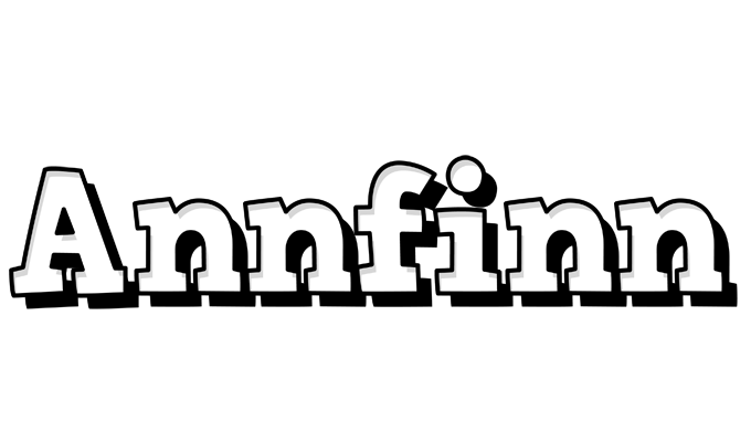 Annfinn snowing logo