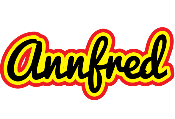 Annfred flaming logo