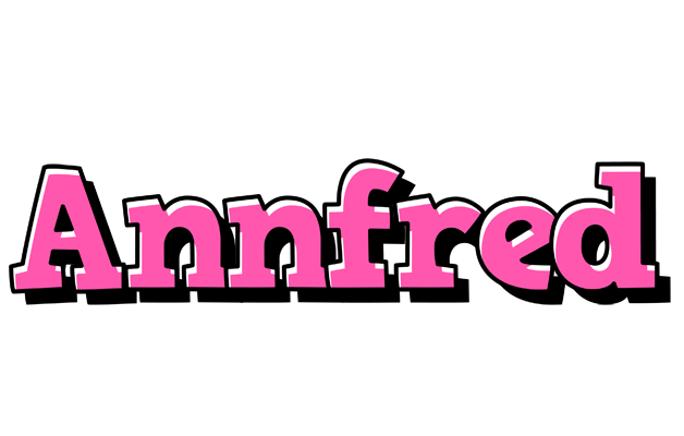 Annfred girlish logo