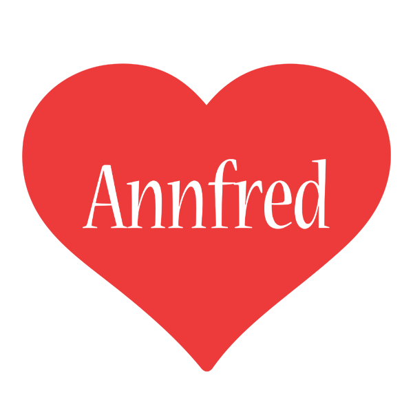 Annfred love logo
