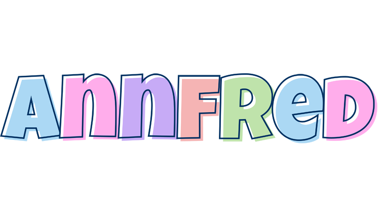 Annfred pastel logo