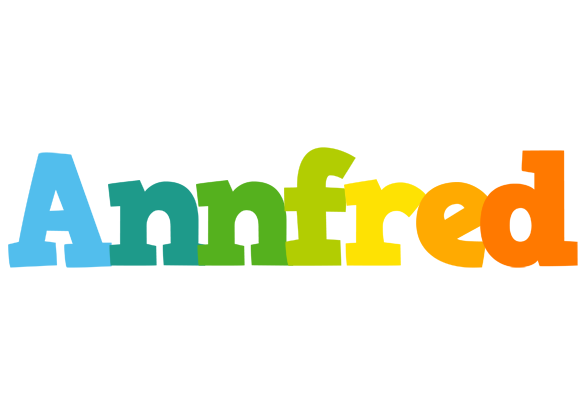 Annfred rainbows logo