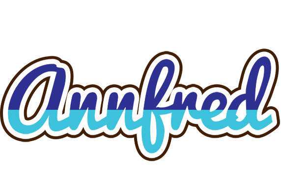 Annfred raining logo