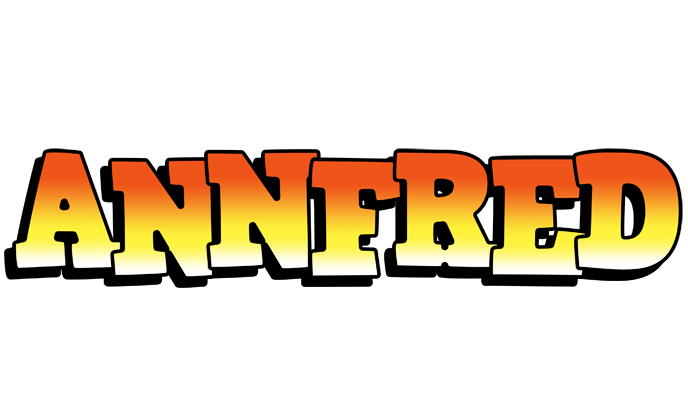 Annfred sunset logo