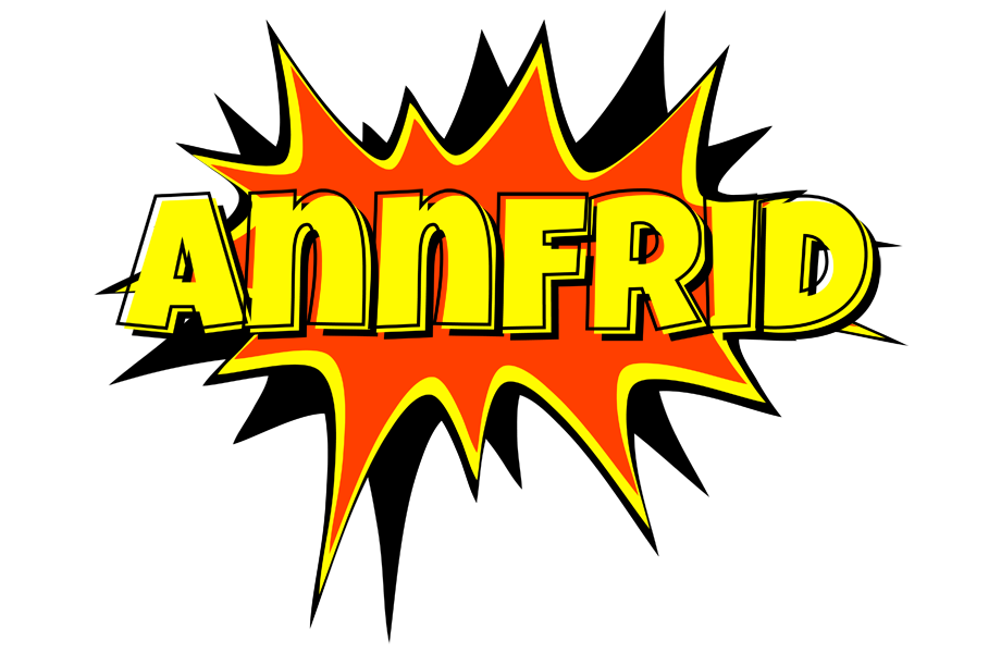 Annfrid bazinga logo
