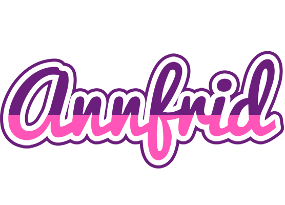 Annfrid cheerful logo