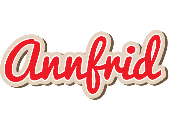 Annfrid chocolate logo