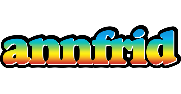 Annfrid color logo