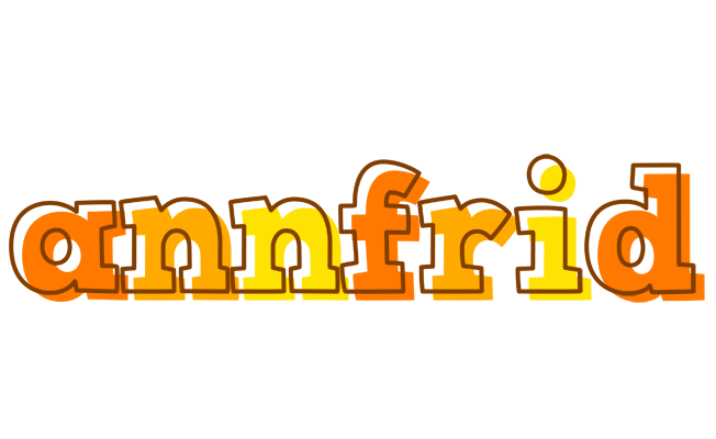 Annfrid desert logo