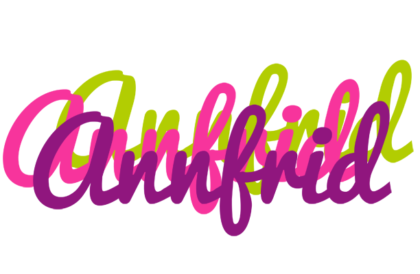 Annfrid flowers logo