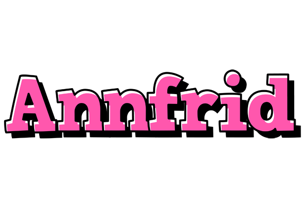 Annfrid girlish logo