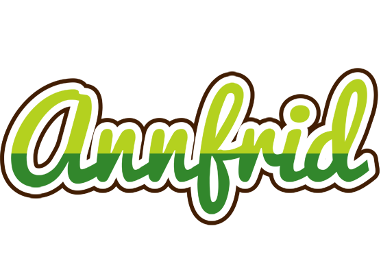 Annfrid golfing logo