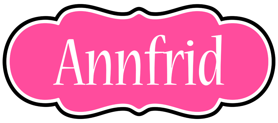 Annfrid invitation logo