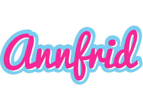 Annfrid popstar logo