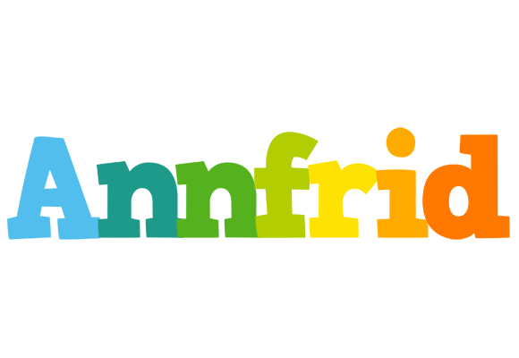Annfrid rainbows logo