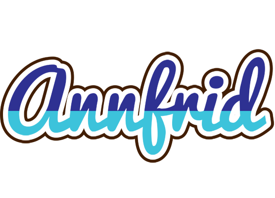 Annfrid raining logo