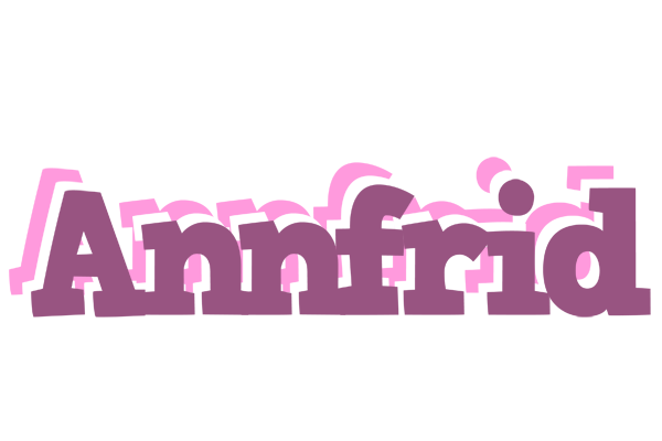 Annfrid relaxing logo