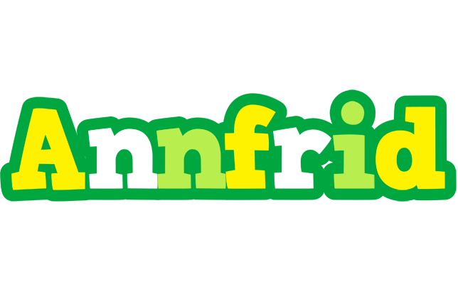 Annfrid soccer logo