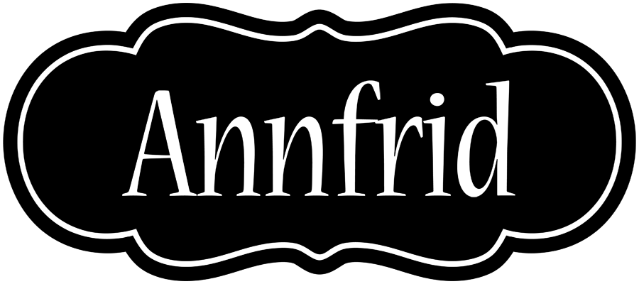 Annfrid welcome logo