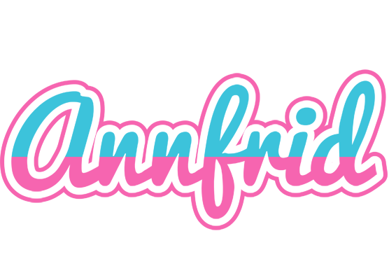 Annfrid woman logo