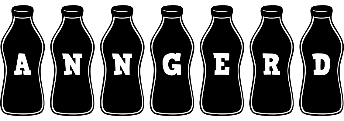 Anngerd bottle logo
