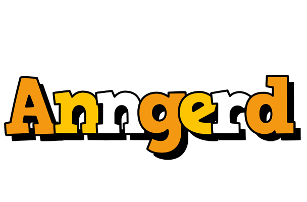 Anngerd cartoon logo
