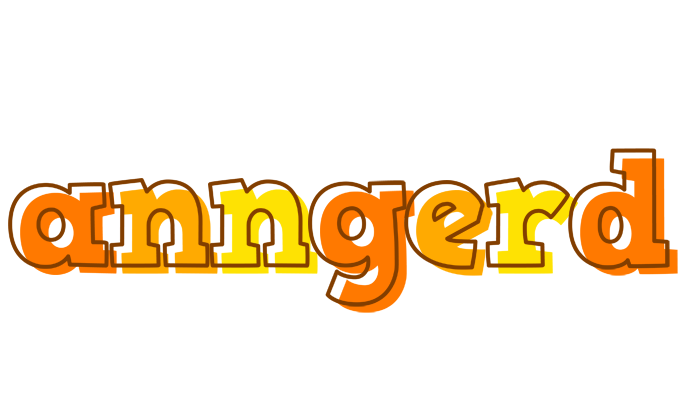 Anngerd desert logo