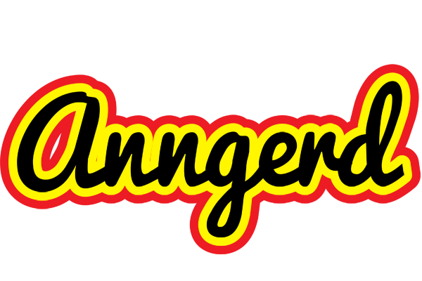 Anngerd flaming logo