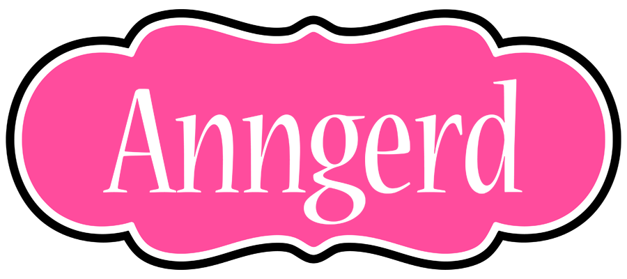 Anngerd invitation logo