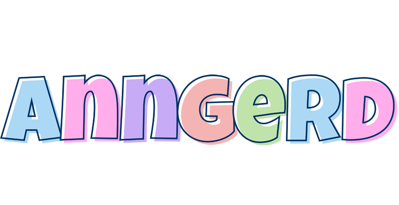 Anngerd pastel logo