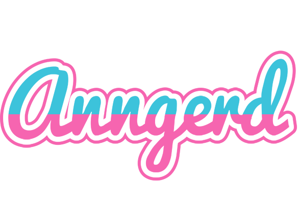 Anngerd woman logo