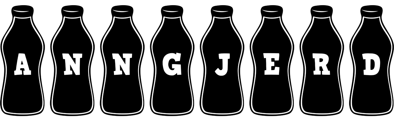 Anngjerd bottle logo