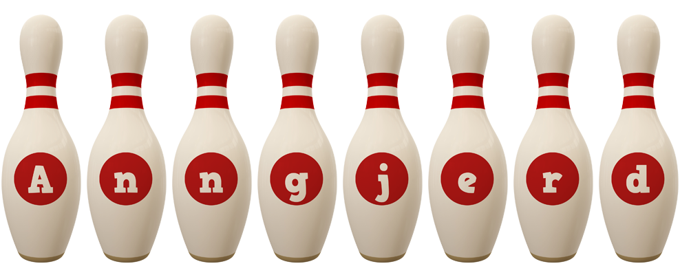 Anngjerd bowling-pin logo