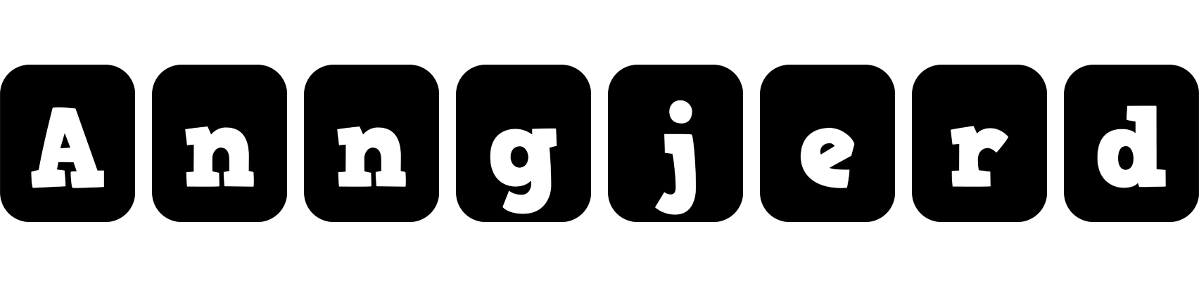 Anngjerd box logo