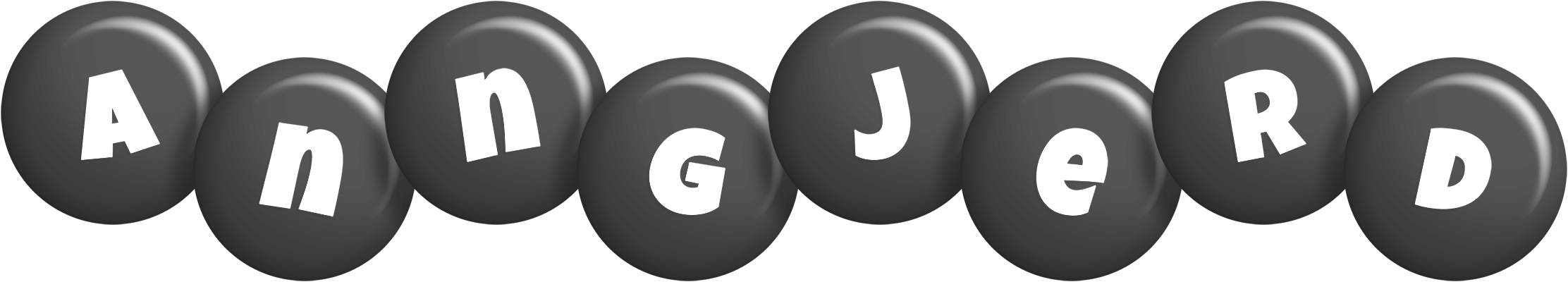 Anngjerd candy-black logo