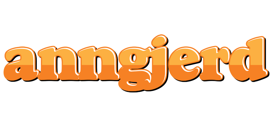 Anngjerd orange logo