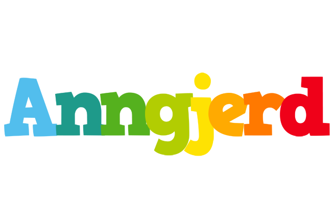 Anngjerd rainbows logo