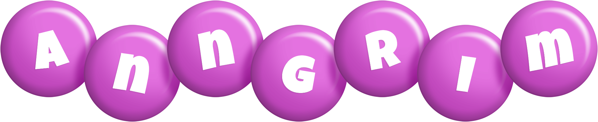 Anngrim candy-purple logo