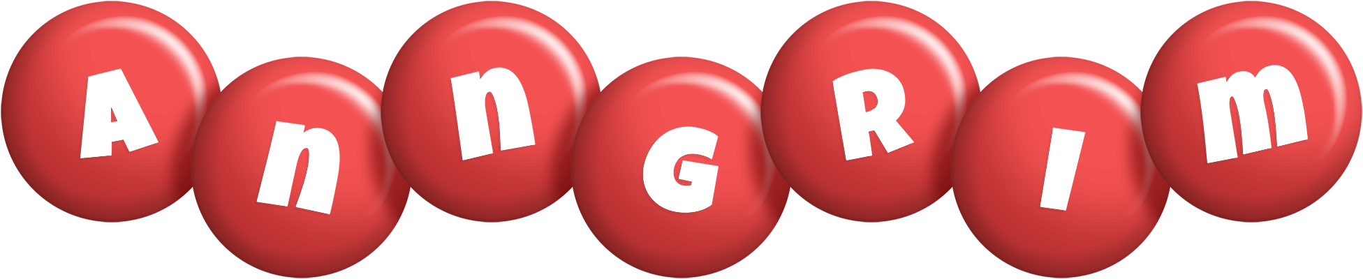 Anngrim candy-red logo