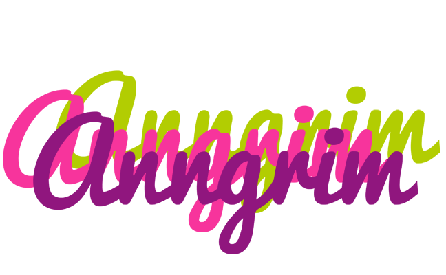 Anngrim flowers logo