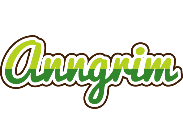 Anngrim golfing logo