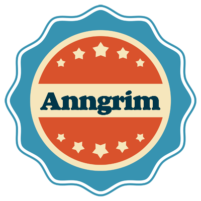 Anngrim labels logo
