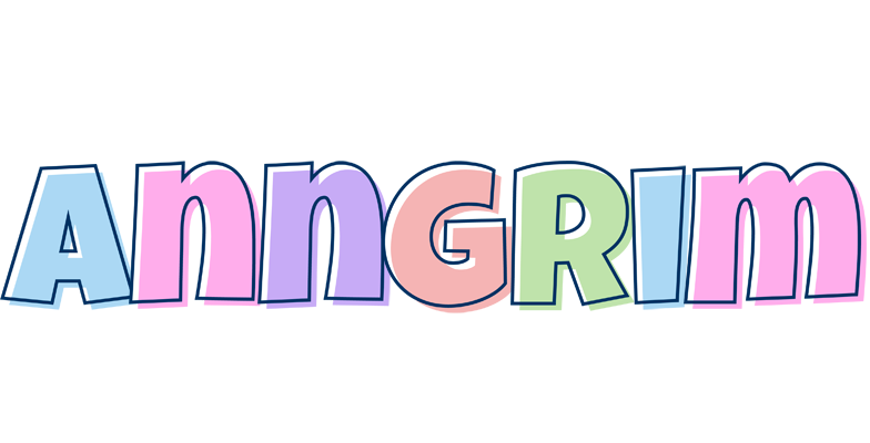 Anngrim pastel logo