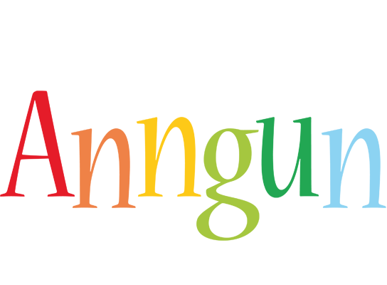 Anngun birthday logo