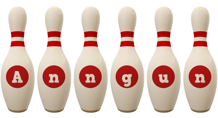 Anngun bowling-pin logo