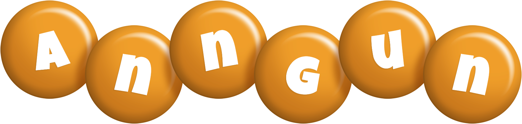 Anngun candy-orange logo