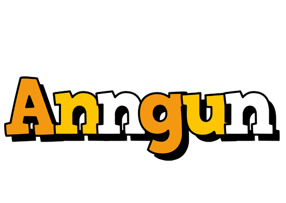 Anngun cartoon logo