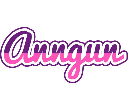 Anngun cheerful logo
