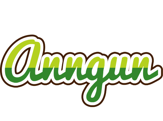Anngun golfing logo